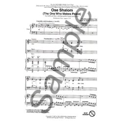 John Leavitt: Ose Shalom (The One Who Makes Peace) - SATB