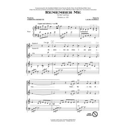 FARNELL LAURA/ROSSETTI CHRISTINA REMEMBER ME SSA CHORAL