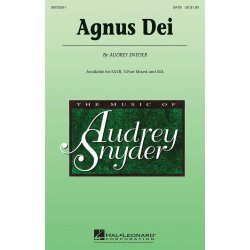SNYDER AUDREY AGNUS DEI SATB CHORAL