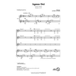 Snyder Audrey Agnus Dei Ssa Choral