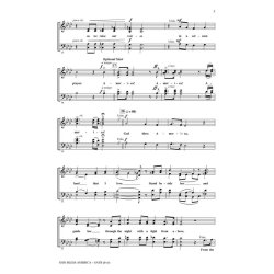 BERLIN IRVING GOD BLESS AMERICA (BRYMER MARK) SATB DV A CAPPELLA CHOR