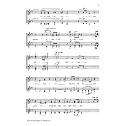 BERLIN IRVING GOD BLESS AMERICA (BRYMER MARK) SSAA DIV A CAPPELLA CHOR