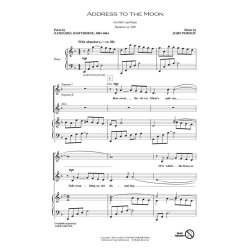 PURIFOY JOHN ADDRESS TO THE MOON SSA CHORAL