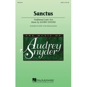 Snyder Audrey Sanctus Satb Chor