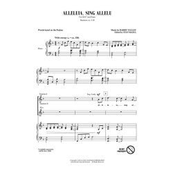 Alleluia, Sing Allelu : Stan McGill Choral Series