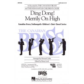 Ding Dong! Merrily On High (SATB)