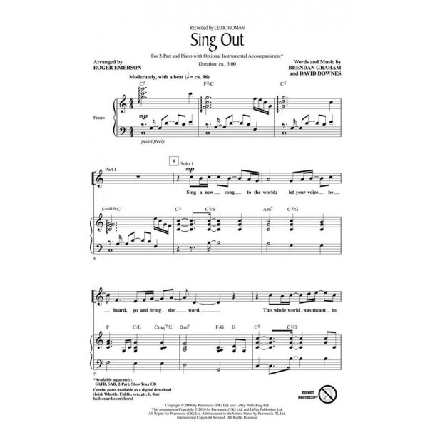 Celtic Woman: Sing Out (2-Part)
