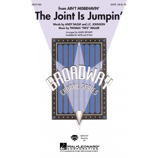 Fats Waller: The Joint Is Jumpin (Arr. Brymer) (SATB)