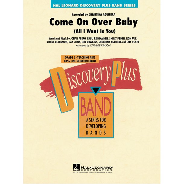 Come On Over Baby : (All I want is you)