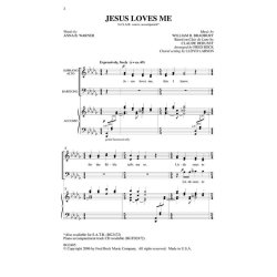BRADBURY/DEBUSSY JESUS LOVES ME (LARSON/BOCK) SAB CHORAL