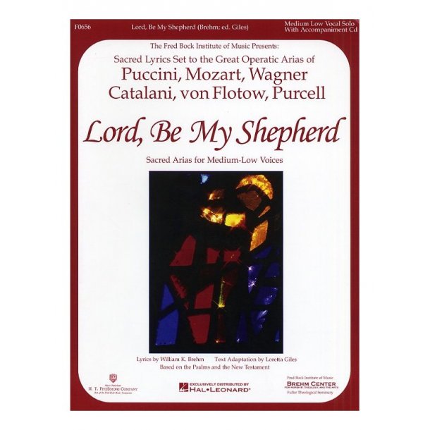 Lord, Be My Shepherd (Medium-Low Voice)