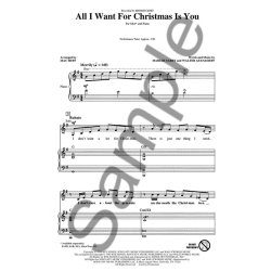 Mariah Carey: All I Want For Christmas Is You - SSA