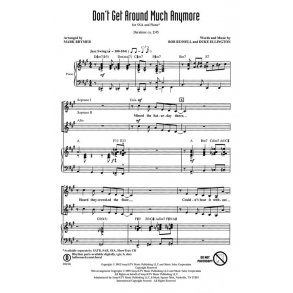 Don't Get Around Much Anymore