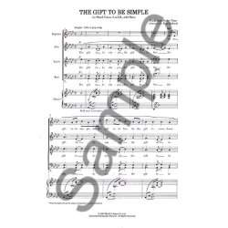 The Gift To Be Simple (SATB)