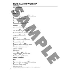 Worship Band Playalong Volume 2: Here I Am To Worship - Drums Edition