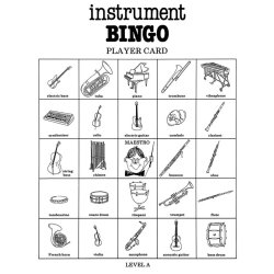 Instrument Bingo