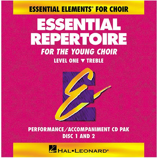 Essential Repertoire for the Young Choir : Level 1 Treble, Performance/Accompaniment CD