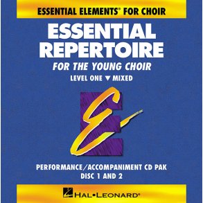Essential Repertoire for the Young Choir : Level 1 Mixed, Performance/Accompaniment CD