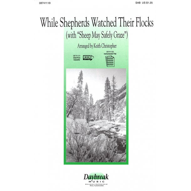 While Shepherds Watched Their Flocks