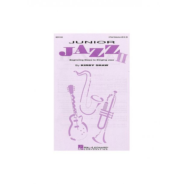 Junior Jazz - Beginning Steps To Singing Jazz Book 2 (2-Part)