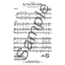 John Williams: Dry Your Tears, Afrika (SAB)