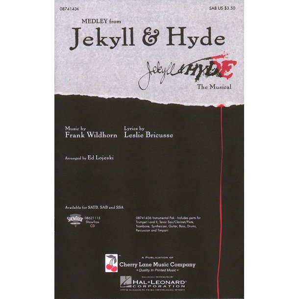 Frank Wildhorn: Medley From Jekyll And Hyde