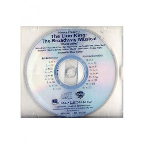 The Lion King: The Broadway Musical (Choral Medley) - Show Trax CD