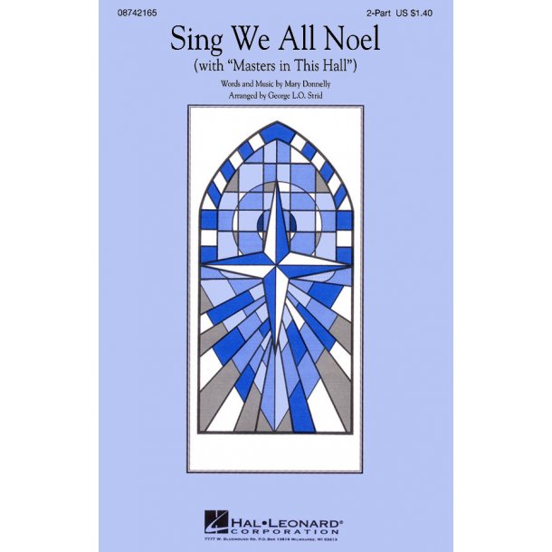 Sing We All Noel : with Masters in This Hall