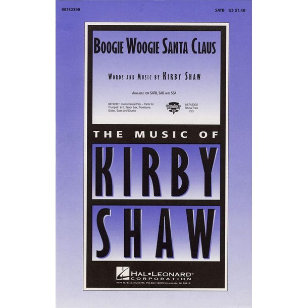 Kirby Shaw: Boogie Woogie Santa Claus