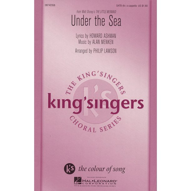 Alan Menken: Under The Sea (SATB)