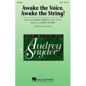Awake the Voice, Awake the String!