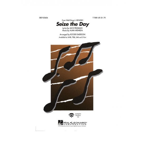 Alan Menken: Seize The Day (Newsies) - TTBB