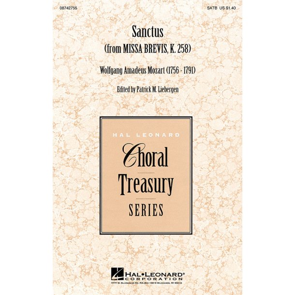 Sanctus from Missa Brevis, K. 258