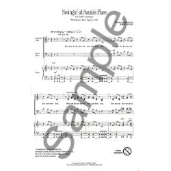 Kirby Shaw: Swingin' Santa's Place (SATB)