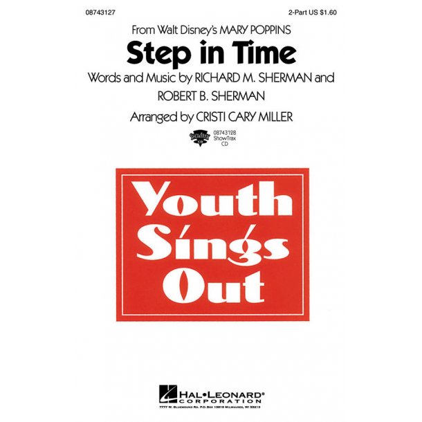 Step in Time from Mary Poppins : 2-Part and Piano