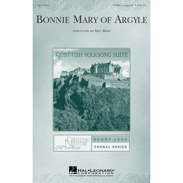 Bonnie Mary Of Argyle - TTBB