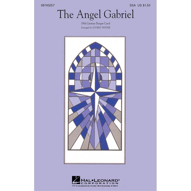 Angel Gabriel (arr. Snyder) SSA