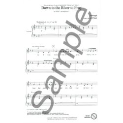 Down To The River To Pray (SATB)