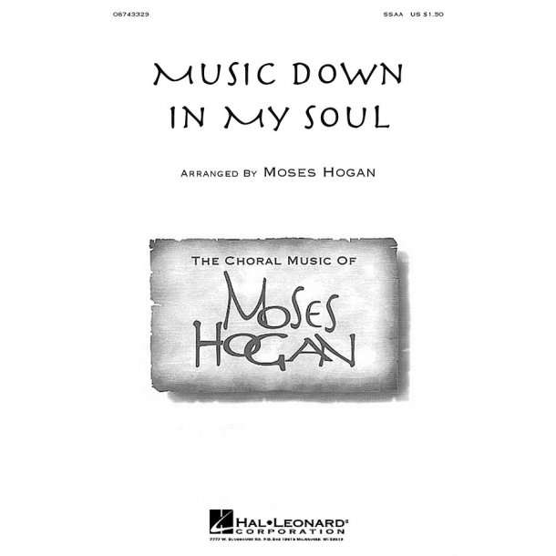 Music Down in My Soul (arr. Hogan) - SSAA