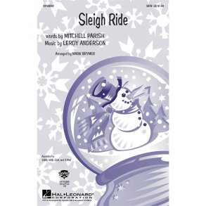 Leroy Anderson: Sleigh Ride (SATB)