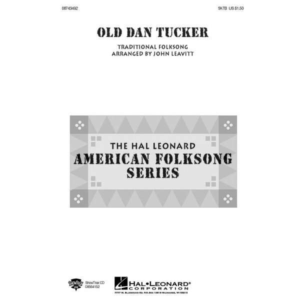 Old Dan Tucker (SATB)