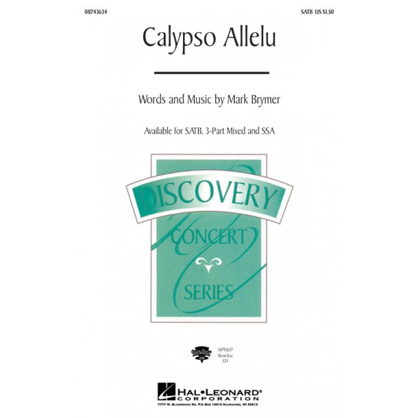 Mark Brymer: Calypso Allelu (SATB)