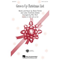 Grown Up Christmas List