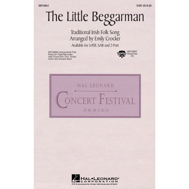 The little beggarman (SATB)