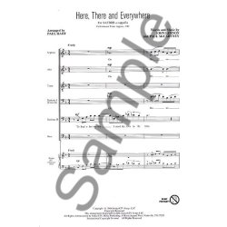 The Beatles: Here, There And Everywhere (SATBarB)