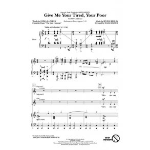 Irving Berlin: Give Me Your Tired, Your Poor (Arr. Brymer) (SSA)