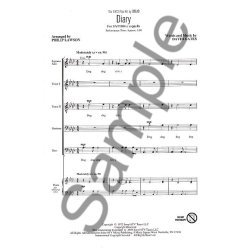 David Gate: Diary (SATTBB)