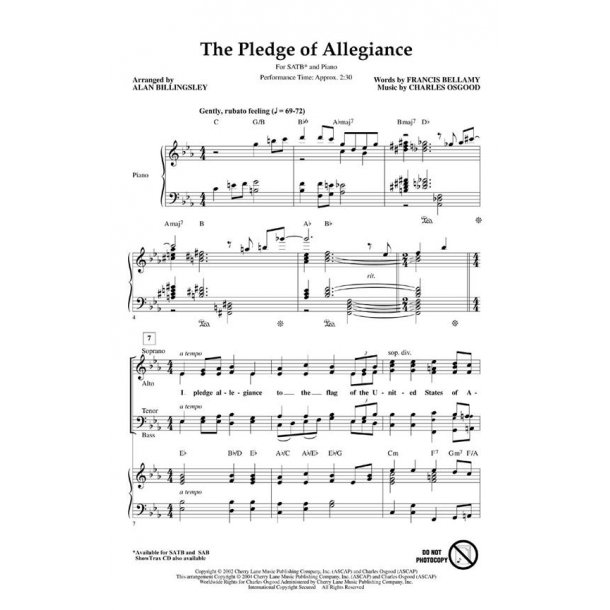 The Pledge of Allegiance