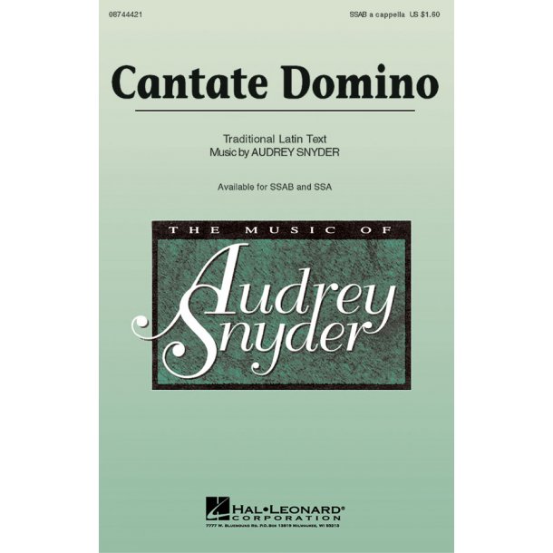 Cantate Domino