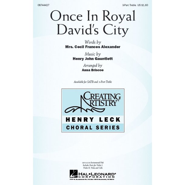 Once in Royal David's City